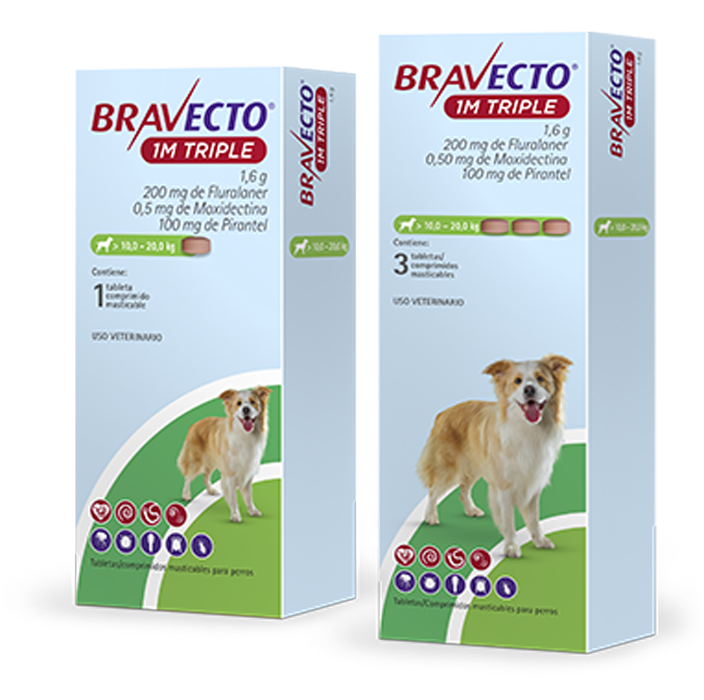 BANNER BRAVECTO 1M TRIPLE